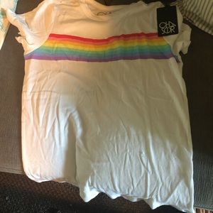 Chaser rainbow top